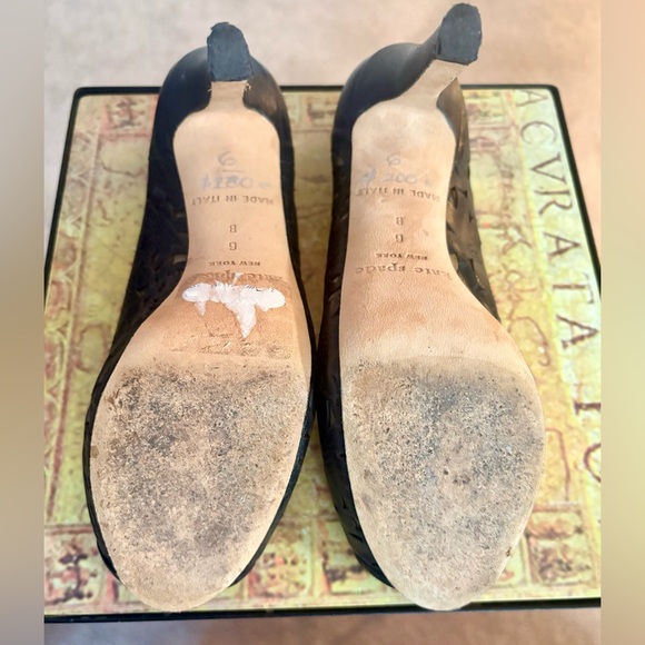 Kate Spade New York Peep-Toe Cutout 4” Heels – Size 6B, EUC - Picture 9 of 11